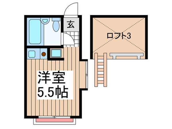 プリモ和光の物件間取画像